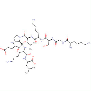 500125-26-8  L-Leucine, L-lysylglycyl-L-seryl-L-lysyl-L-leucyl-L-a-glutamyl-L-prolyl-L-lysyl-