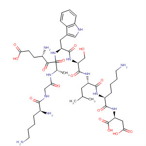 500125-27-9  L-Aspartic acid,L-lysylglycyl-L-a-glutamyl-L-alanyl-L-tryptophyl-L-seryl-L-leucyl-L-lysyl-
