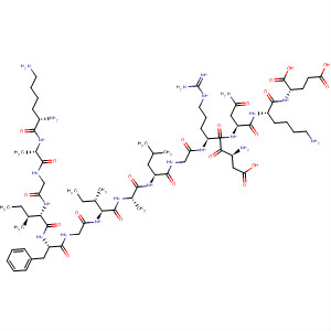 500125-53-1  L-Glutamic acid,L-lysyl-L-alanylglycyl-L-isoleucyl-L-phenylalanylglycyl-L-isoleucyl-L-alanyl-L-leucylglycyl-L-a-aspartyl-L-arginyl-L-asparaginyl-L-lysyl-