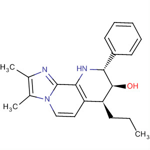 500129-27-1  Imidazo[1,2-h][1,7]naphthyridin-8-ol,7,8,9,10-tetrahydro-2,3-dimethyl-9-phenyl-7-propyl-, (7S,8S,9R)-