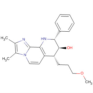 500129-28-2  Imidazo[1,2-h][1,7]naphthyridin-8-ol,7,8,9,10-tetrahydro-7-(3-methoxypropyl)-2,3-dimethyl-9-phenyl-,(7R,8S,9R)-