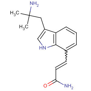 500138-86-3  2-Propenamide, 3-[3-(2-amino-2-methylpropyl)-1H-indol-7-yl]-