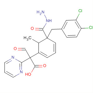500159-97-7  2-Pyrimidinepropanoic acid, b-oxo-,1-[(3,4-dichlorophenyl)methyl]-2-methyl-2-phenylhydrazide