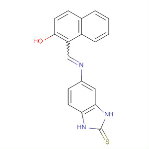 500162-51-6  2H-Benzimidazole-2-thione,1,3-dihydro-5-[[(2-hydroxy-1-naphthalenyl)methylene]amino]-