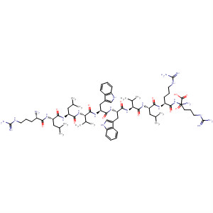 500168-51-4  L-Argininamide,L-arginyl-L-leucyl-L-leucyl-L-valyl-L-tryptophyl-L-tryptophyl-L-valyl-L-leucyl-L-arginyl-