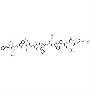 500168-81-0  L-Arginine,glycyl-L-tryptophyl-L-arginyl-L-phenylalanyl-L-leucyl-L-lysyl-L-leucyl-L-alanyl-L-tryptophyl-L-arginyl-L-phenylalanyl-L-leucyl-L-lysyl-L-leucyl-L-arginyl-