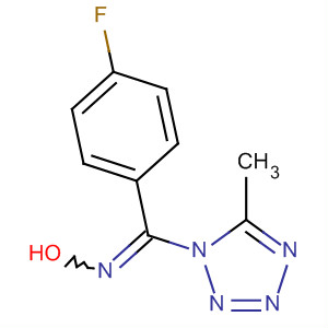 500206-59-7  1H-Tetrazole, 1-[(4-fluorophenyl)(hydroxyimino)methyl]-5-methyl-