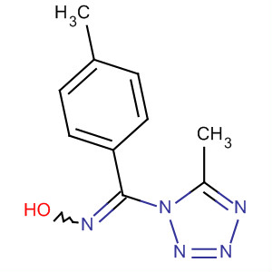 500206-61-1  1H-Tetrazole, 1-[(hydroxyimino)(4-methylphenyl)methyl]-5-methyl-