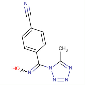 500206-63-3  1H-Tetrazole, 1-[(4-cyanophenyl)(hydroxyimino)methyl]-5-methyl-