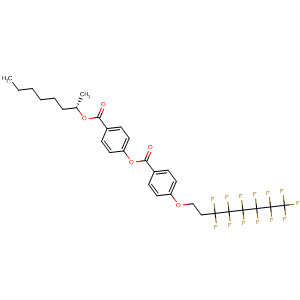500213-19-4  Benzoic acid, 4-[(3,3,4,4,5,5,6,6,7,7,8,8,8-tridecafluorooctyl)oxy]-,4-[[[(1S)-1-methylheptyl]oxy]carbonyl]phenyl ester