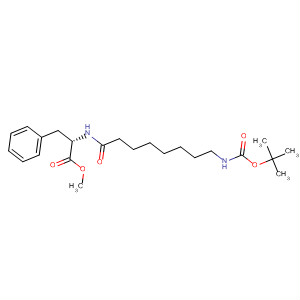 500213-37-6  L-Phenylalanine,N-[8-[[(1,1-dimethylethoxy)carbonyl]amino]-1-oxooctyl]-, methyl ester