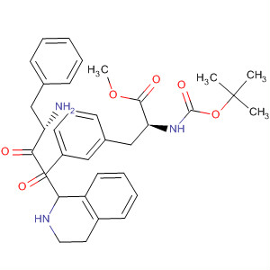 500213-42-3  L-Phenylalanine,N-[(1,1-dimethylethoxy)carbonyl]-L-phenylalanyl-(3R)-1,2,3,4-tetrahydro-3-isoquinolinecarbonyl-, methyl ester