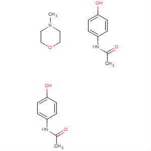 500225-87-6  Acetamide, N-(4-hydroxyphenyl)-, compd. with 4-methylmorpholine(2:1)