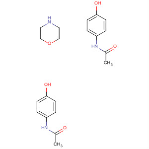 500225-88-7  Acetamide, N-(4-hydroxyphenyl)-, compd. with morpholine (2:1)