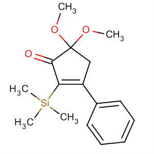 500227-59-8  2-Cyclopenten-1-one, 5,5-dimethoxy-3-phenyl-2-(trimethylsilyl)-
