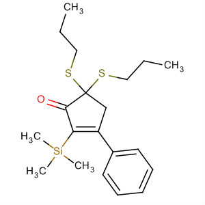 500227-60-1  2-Cyclopenten-1-one, 3-phenyl-5,5-bis(propylthio)-2-(trimethylsilyl)-