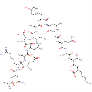 500287-33-2  L-Lysine,L-alanyl-L-asparaginyl-L-a-glutamyl-L-arginyl-L-alanyl-L-a-aspartyl-L-leucyl-L-isoleucyl-L-alanyl-L-tyrosyl-L-leucylglycyl-L-glutaminyl-L-alanyl-L-threonyl-