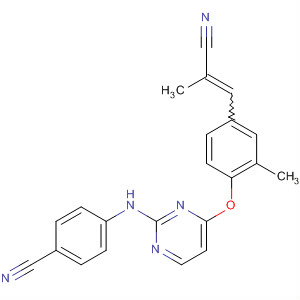 500292-36-4  Benzonitrile,4-[[4-[4-(2-cyano-1-propenyl)-2-methylphenoxy]-2-pyrimidinyl]amino]-