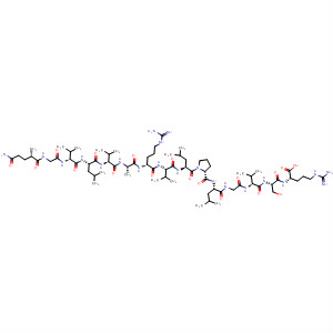 500296-34-4  L-Arginine,L-glutaminylglycyl-L-valyl-L-leucyl-L-valyl-L-alanyl-L-arginyl-L-valyl-L-leucyl-L-prolyl-L-leucylglycyl-L-valyl-L-seryl-