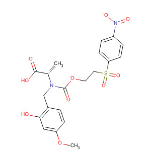 500313-71-3  L-Alanine,N-[(2-hydroxy-4-methoxyphenyl)methyl]-N-[[2-[(4-nitrophenyl)sulfonyl]ethoxy]carbonyl]-