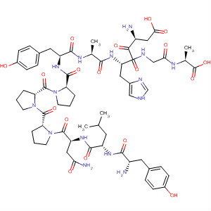 500319-01-7  L-Alanine,L-tyrosyl-L-leucyl-L-asparaginyl-L-prolyl-L-prolyl-L-prolyl-L-tyrosyl-L-alanyl-L-a-aspartyl-L-histidylglycyl-