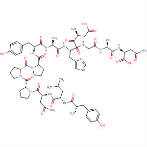 500319-02-8  L-Asparagine,L-tyrosyl-L-leucyl-L-asparaginyl-L-prolyl-L-prolyl-L-prolyl-L-tyrosyl-L-alanyl-L-a-aspartyl-L-histidylglycyl-L-alanyl-