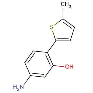 500354-09-6  Phenol, 5-amino-2-(5-methyl-2-thienyl)-