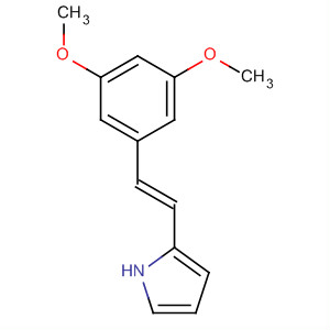 500530-41-6  1H-Pyrrole, 2-[(1E)-2-(3,5-dimethoxyphenyl)ethenyl]-