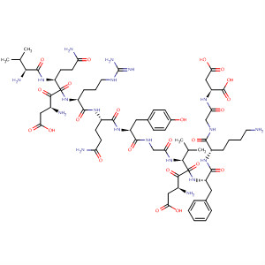 500531-65-7  L-Aspartic acid,L-valyl-L-a-aspartyl-L-glutaminyl-L-arginyl-L-glutaminyl-L-tyrosylglycyl-L-a-aspartyl-L-valyl-L-phenylalanyl-L-lysylglycyl-