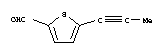 501-91-7  2-Thiophenecarboxaldehyde,5-(1-propyn-1-yl)-