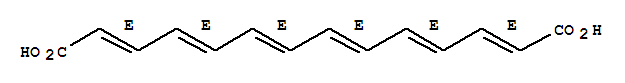 505-53-3  2,4,6,8,10,12-Tetradecahexaenedioicacid, (2E,4E,6E,8E,10E,12E)-