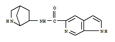 508208-63-7  1H-Pyrrolo[2,3-c]pyridine-5-carboxamide,N-2-azabicyclo[2.2.1]hept-6-yl-