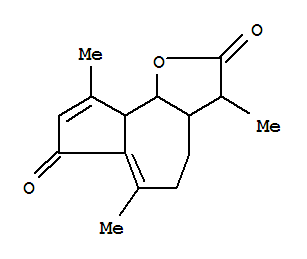 5181-80-6  Azuleno[4,5-b]furan-2,7-dione,3,3a,4,5,9a,9b-hexahydro-3,6,9-trimethyl-