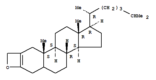 52341-57-8  4'H-Cholest-2-eno[3,2-b]oxete(9CI)