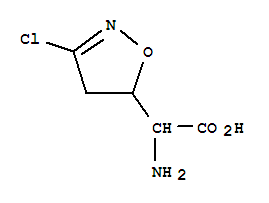 52583-41-2  5-Isoxazoleacetic acid,a-amino-3-chloro-4,5-dihydro- 52583-41-2  5-Isoxazoleacetic acid,a-amino-3-chloro-4,5-dihydro-