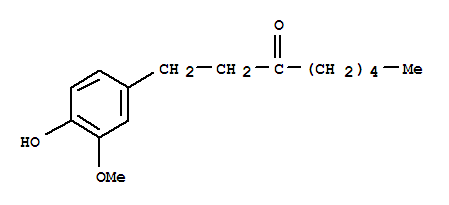 53172-02-4  3-Octanone,1-(4-hydroxy-3-methoxyphenyl)-