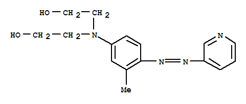 54292-61-4  Ethanol,2,2'-[[3-methyl-4-(3-pyridinylazo)phenyl]imino]bis- (9CI)