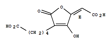 54854-94-3  3-Furanpentanoic acid,5-(carboxymethylene)-2,5-dihydro-4-hydroxy-2-oxo-, (5E)-