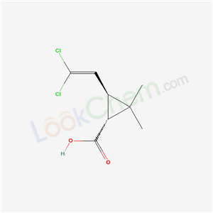 55701-07-0  (1R,3S)-3-(2,2-dichloroethenyl)-2,2-dimethyl-cyclopropane-1-carboxylic acid