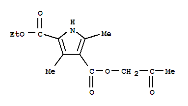 561004-50-0  1H-Pyrrole-2,4-dicarboxylicacid, 3,5-dimethyl-, 2-ethyl 4-(2-oxopropyl) ester