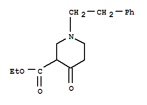 56547-83-2  3-Piperidinecarboxylicacid, 4-oxo-1-(2-phenylethyl)-, ethyl ester