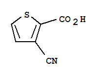 58231-00-8  2-Thiophenecarboxylicacid, 3-cyano-