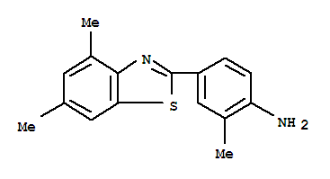 5855-93-6  Benzenamine,4-(4,6-dimethyl-2-benzothiazolyl)-2-methyl-