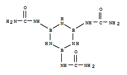 5962-05-0  Urea,N,N'',N''''-2,4,6-borazinetriyltris- (9CI)