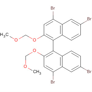 695165-35-6  1,1'-Binaphthalene, 4,4',6,6'-tetrabromo-2,2'-bis(methoxymethoxy)-,(1R)-