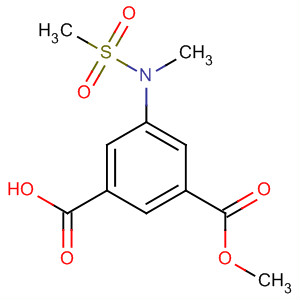 695215-94-2  1,3-Benzenedicarboxylic acid, 5-[methyl(methylsulfonyl)amino]-,monomethyl ester