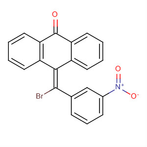 69544-90-7  9(10H)-Anthracenone, 10-[bromo(3-nitrophenyl)methylene]-
