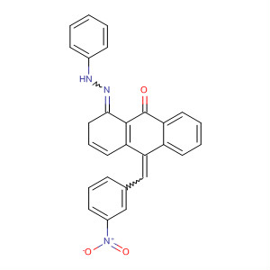 69545-05-7  9(10H)-Anthracenone, 10-[(3-nitrophenyl)methylene]-, phenylhydrazone