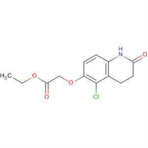 69592-18-3  Acetic acid, [(5-chloro-1,2,3,4-tetrahydro-2-oxo-6-quinolinyl)oxy]-, ethylester