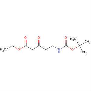 69619-21-2  Pentanoic acid, 5-[[(1,1-dimethylethoxy)carbonyl]amino]-3-oxo-, ethylester